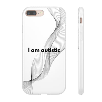 "I am autistic" High Quality Phone Case