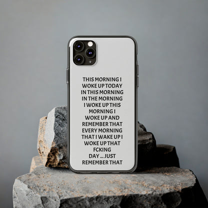 "THIS MORNING" High Quality Phone Case