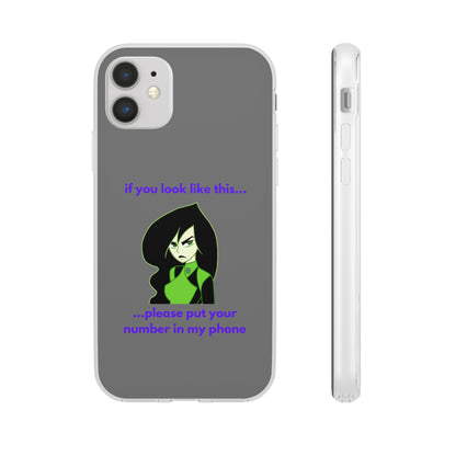 "If you look like this..." High Quality Phone Case