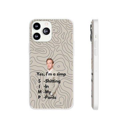 "Yes, I'm a simp" High Quality Phone Case