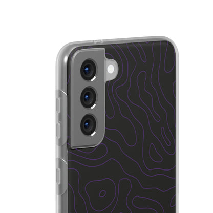 "Purple Topography" High Quality Phone Case