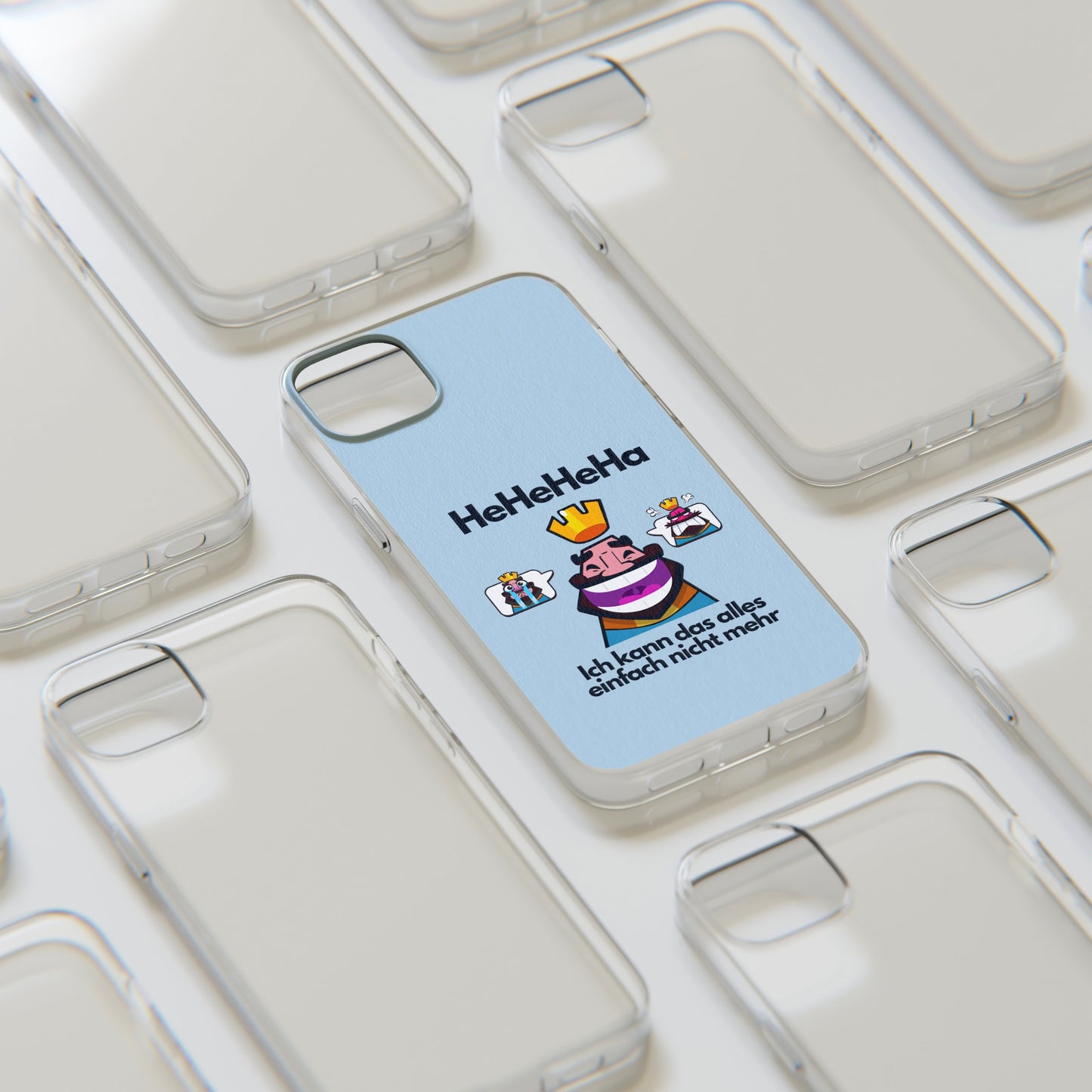 "HeHeHeHa" High Quality Phone Case