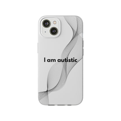 "I am autistic" High Quality Phone Case