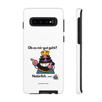 "Ob es mir gut geht?" Premium Quality Phone Case