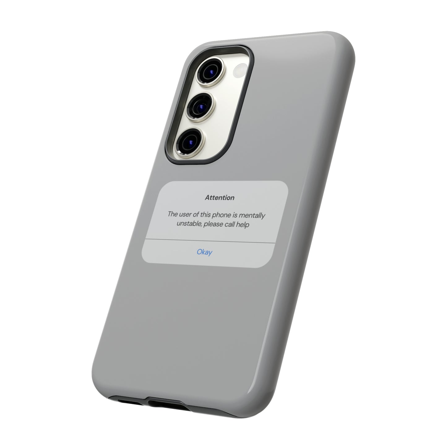 "Attention Notification" Premium Quality Phone Case