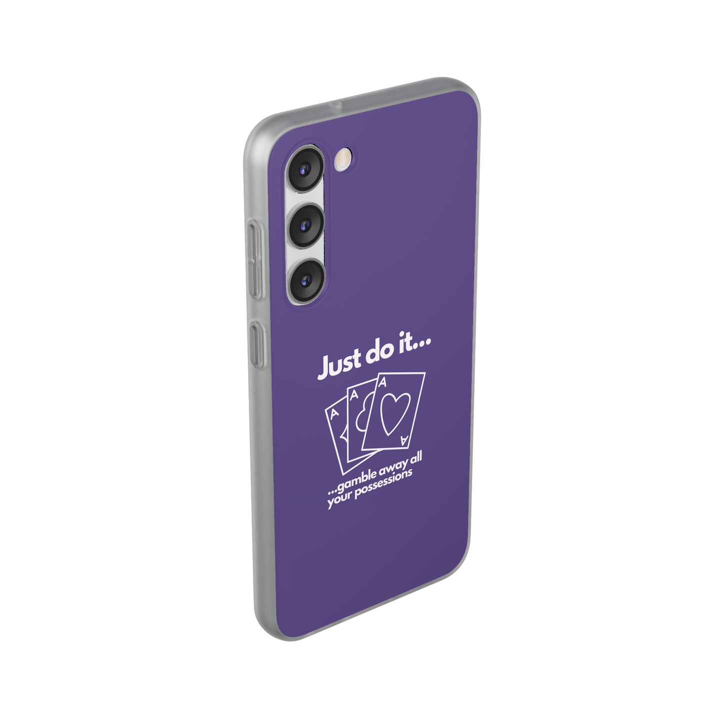 "Just do it... gamble" High Quality Phone Case