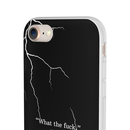 "What the fuck quote" High Quality Phone Case