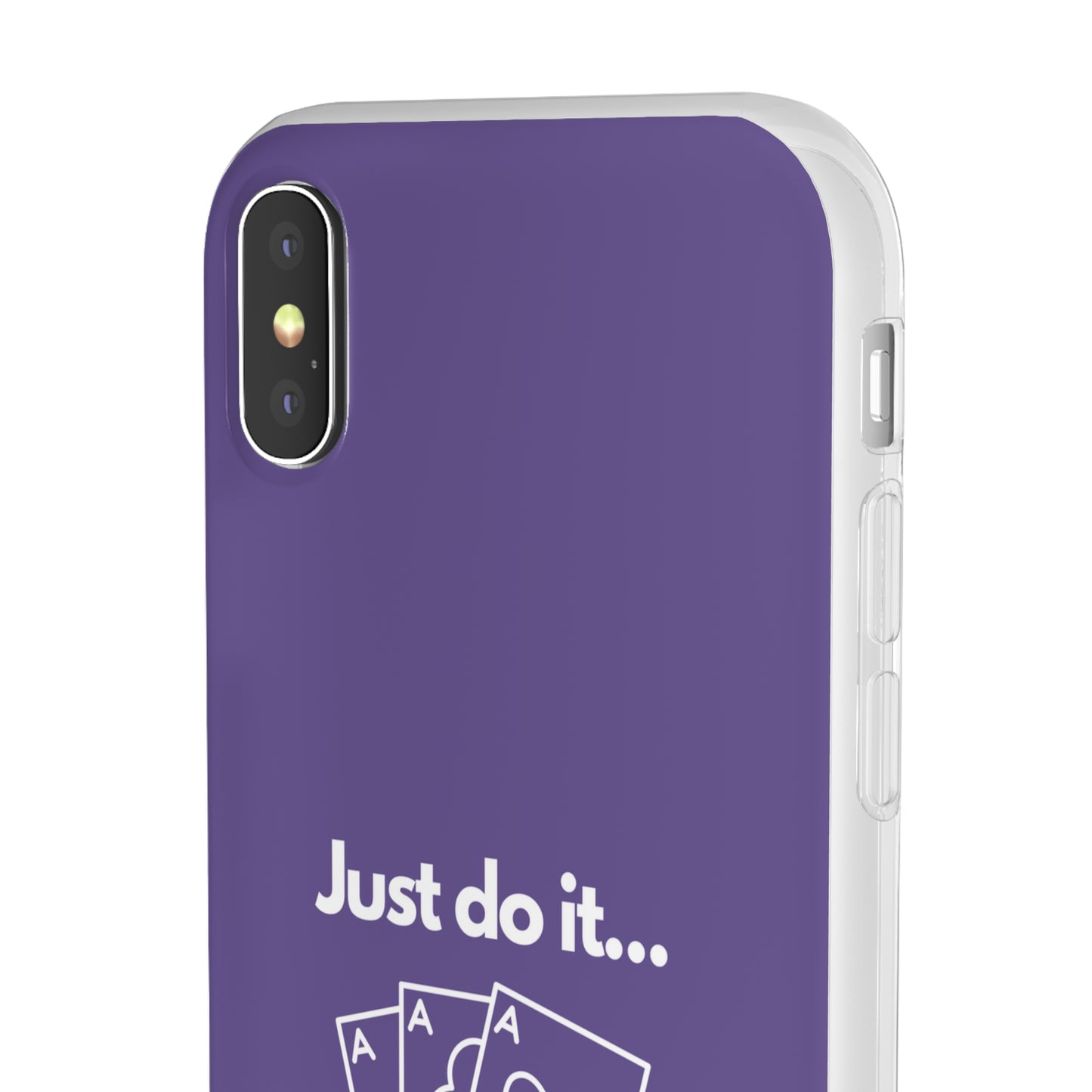 "Just do it... gamble" High Quality Phone Case