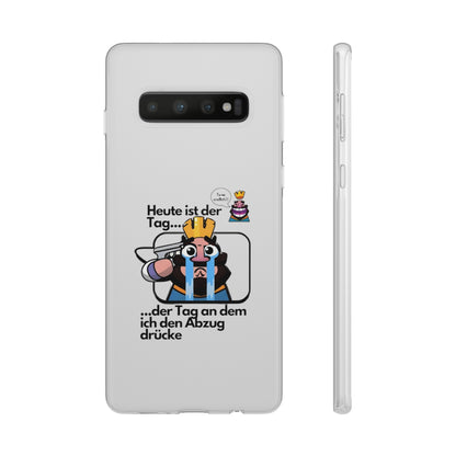 "Heute ist der Tag ... der Tag an dem ich den Abzug drücke" High Quality Phone Case