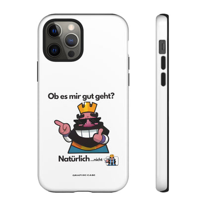 "Ob es mir gut geht?" Premium Quality Phone Case