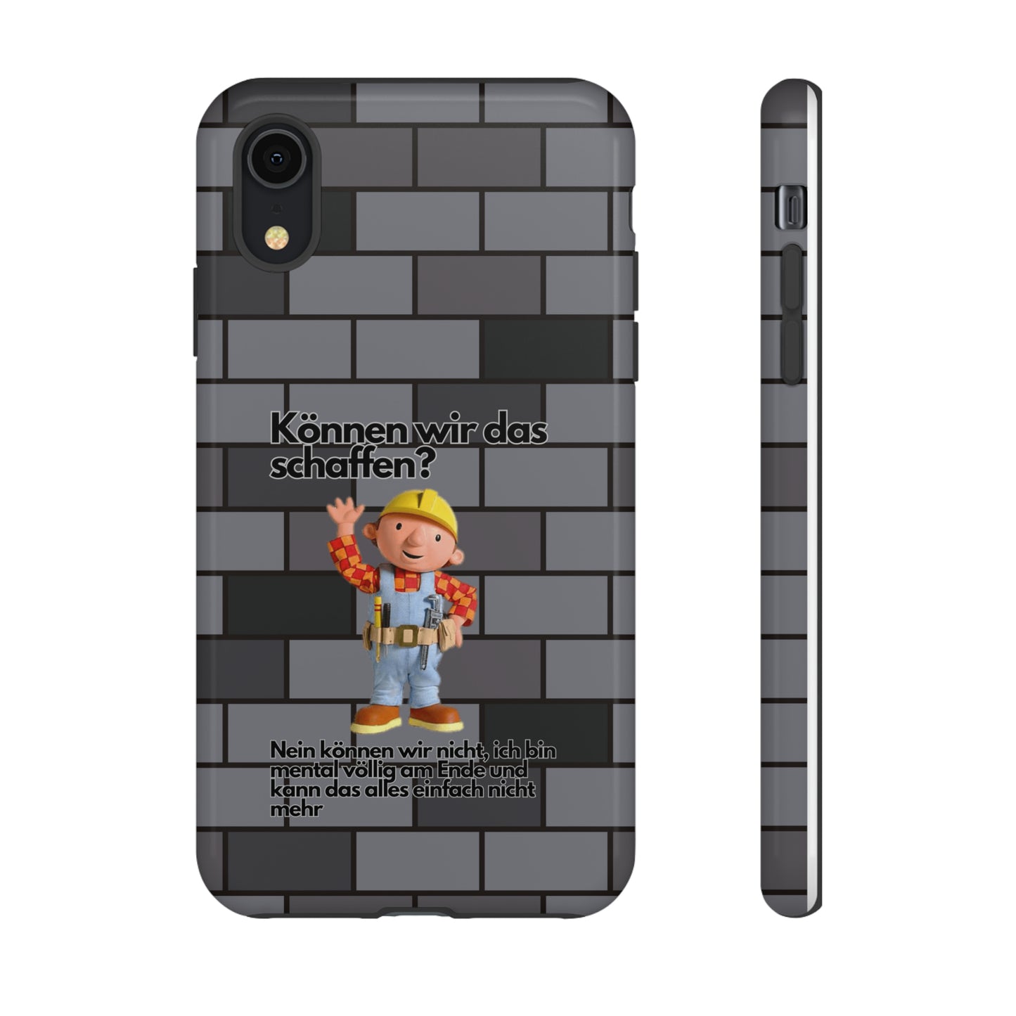 "Können wir das schaffen?" Premium Quality Phone Case