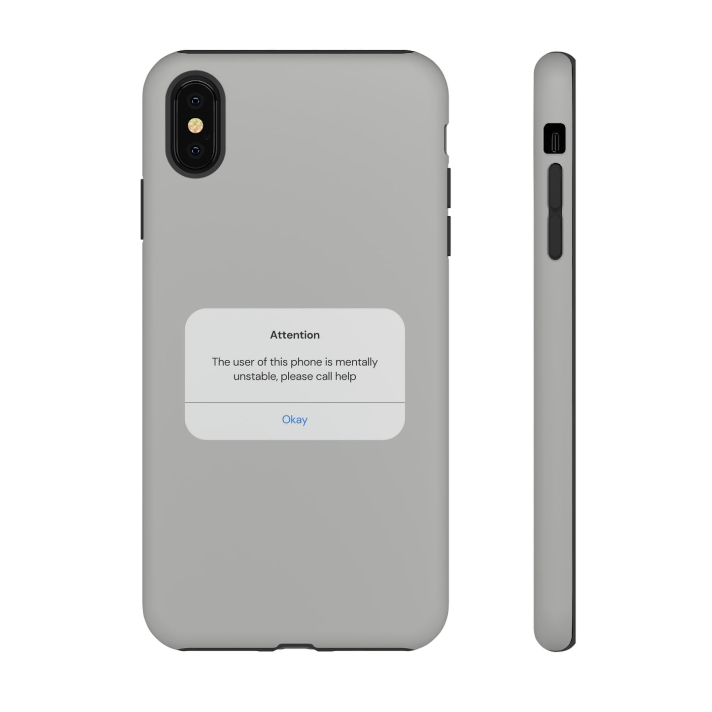 "Attention Notification" Premium Quality Phone Case