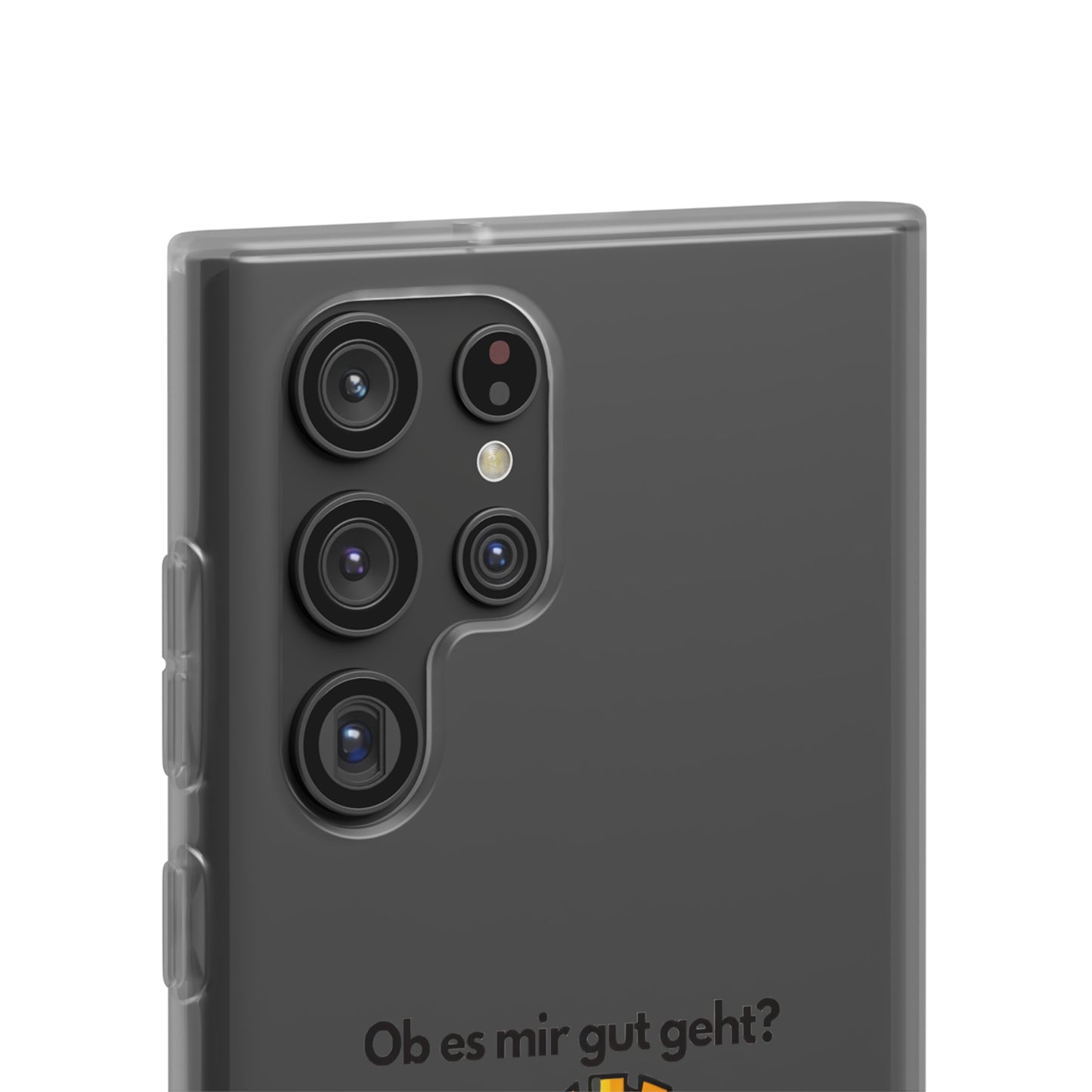 "Ob es mir gut geht? Natürlich... nicht" High Quality Phone Case