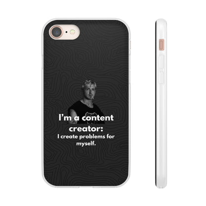 "I'm a content creator" High Quality Phone Case