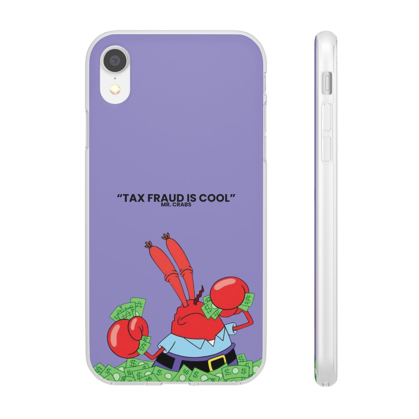 "Tax Fraud is cool" High Quality Phone Case