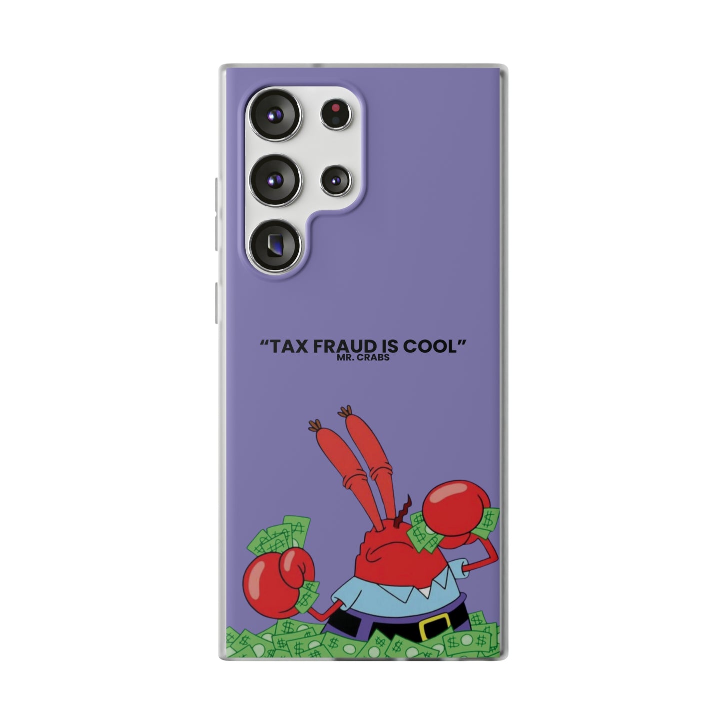 "Tax Fraud is cool" High Quality Phone Case