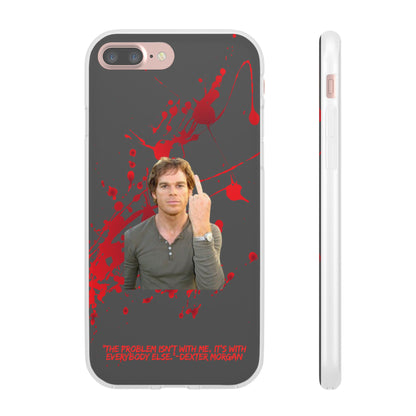 Dexter Middle Finger High Quality Phone Case