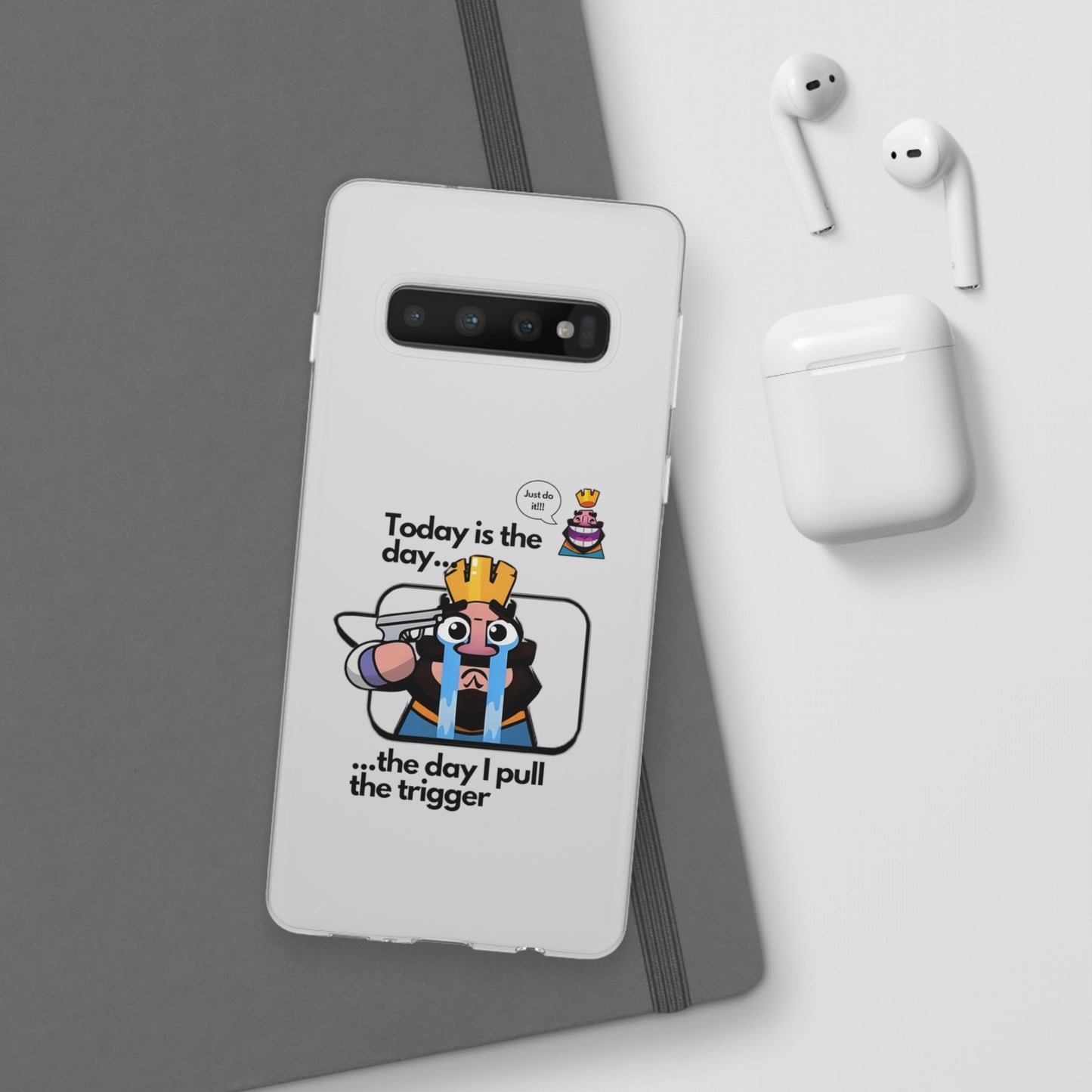 "Today is the day ... the day I pull the trigger" High Quality Phone Case