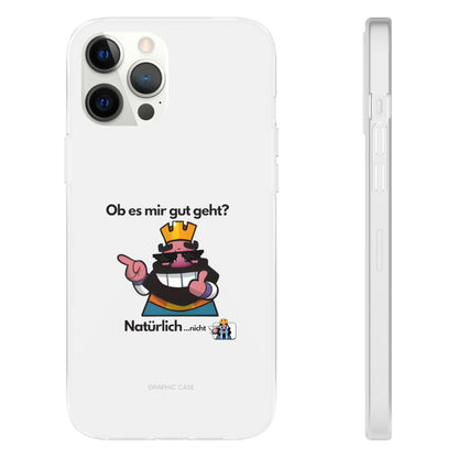 "Ob es mir gut geht? Natürlich... nicht" High Quality Phone Case