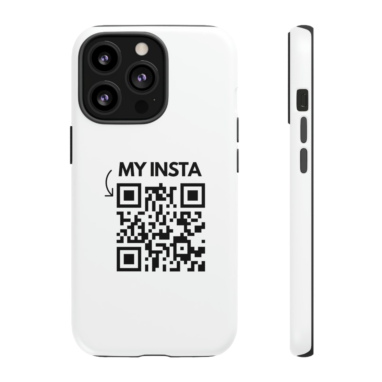 "Scan for Rick Roll" Premium Quality Phone Case