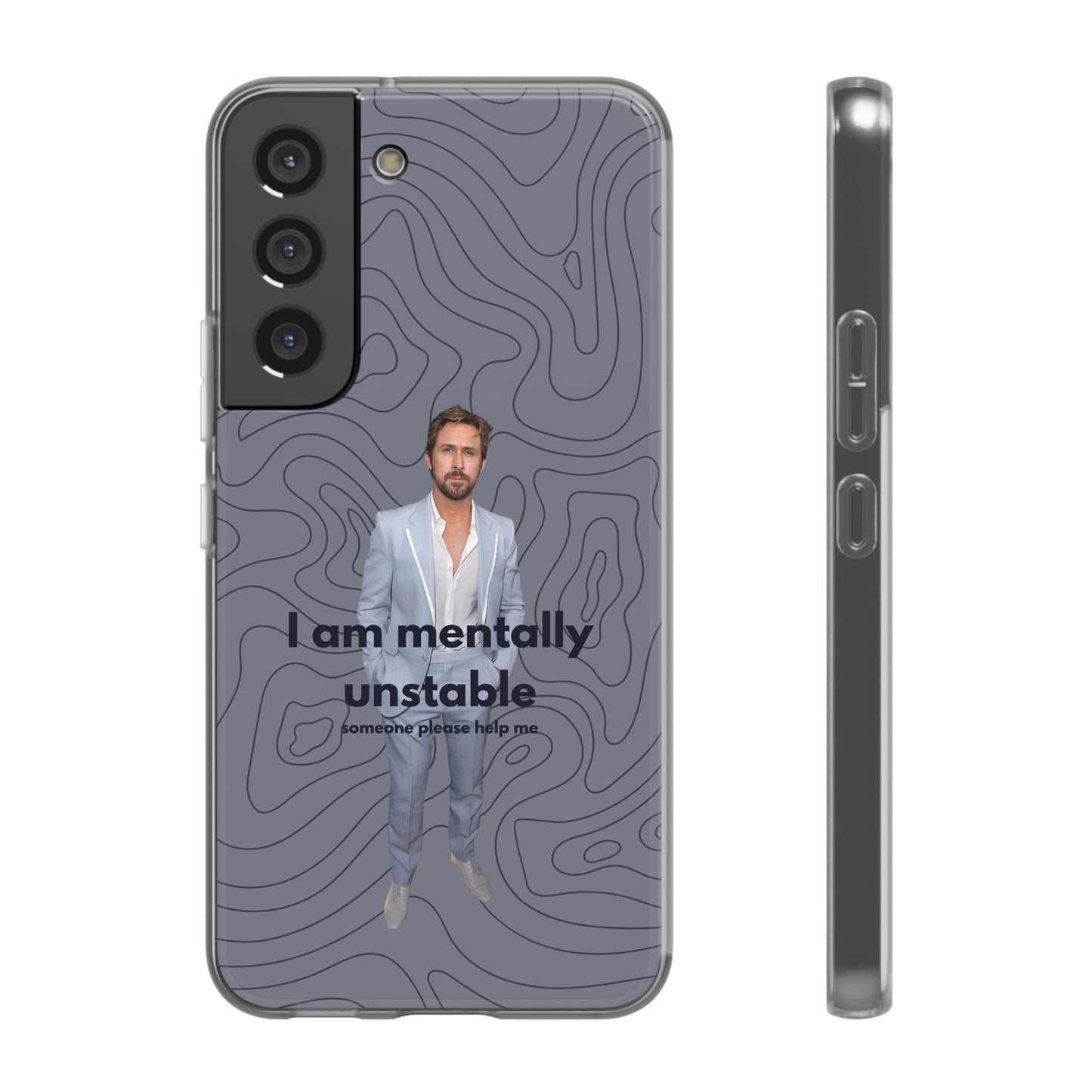 "I am mentally unstable" High Quality Phone Case