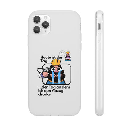 "Heute ist der Tag ... der Tag an dem ich den Abzug drücke" High Quality Phone Case