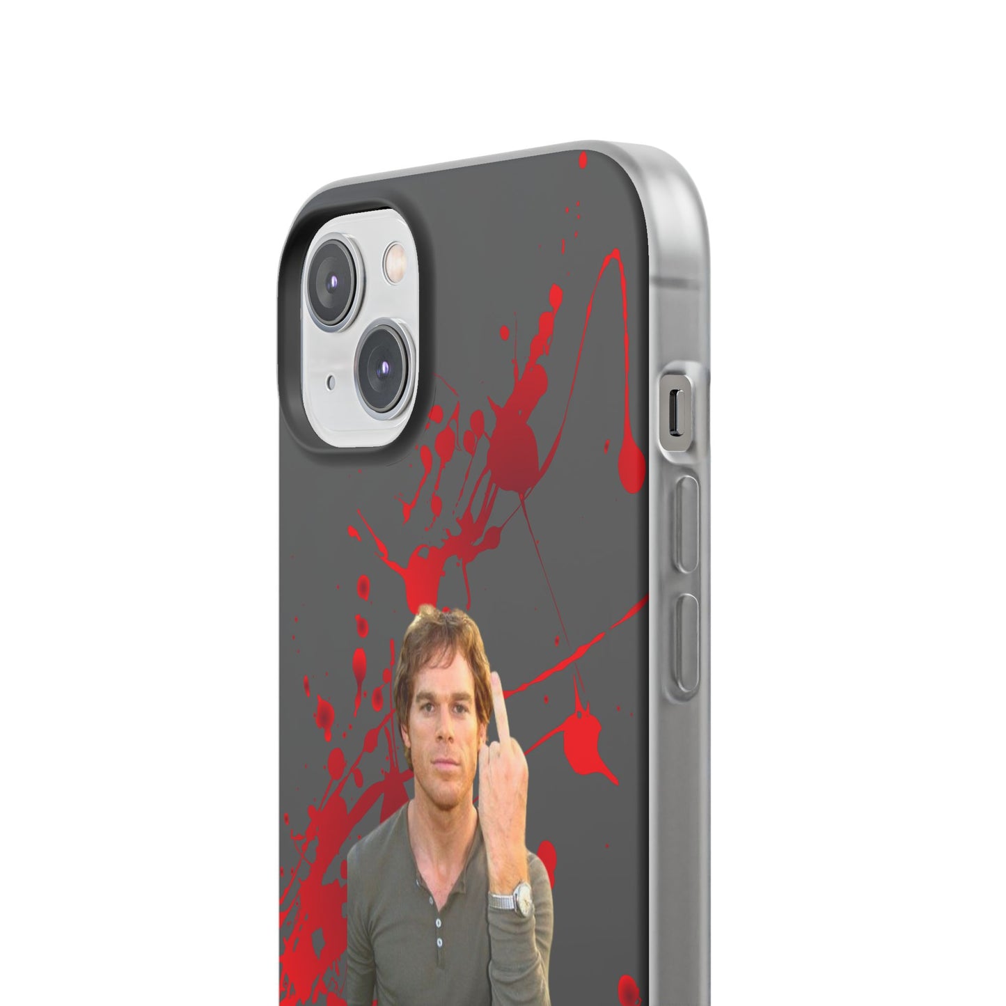 Dexter Middle Finger High Quality Phone Case