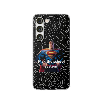 "F*ck the school system" High Quality Phone Case