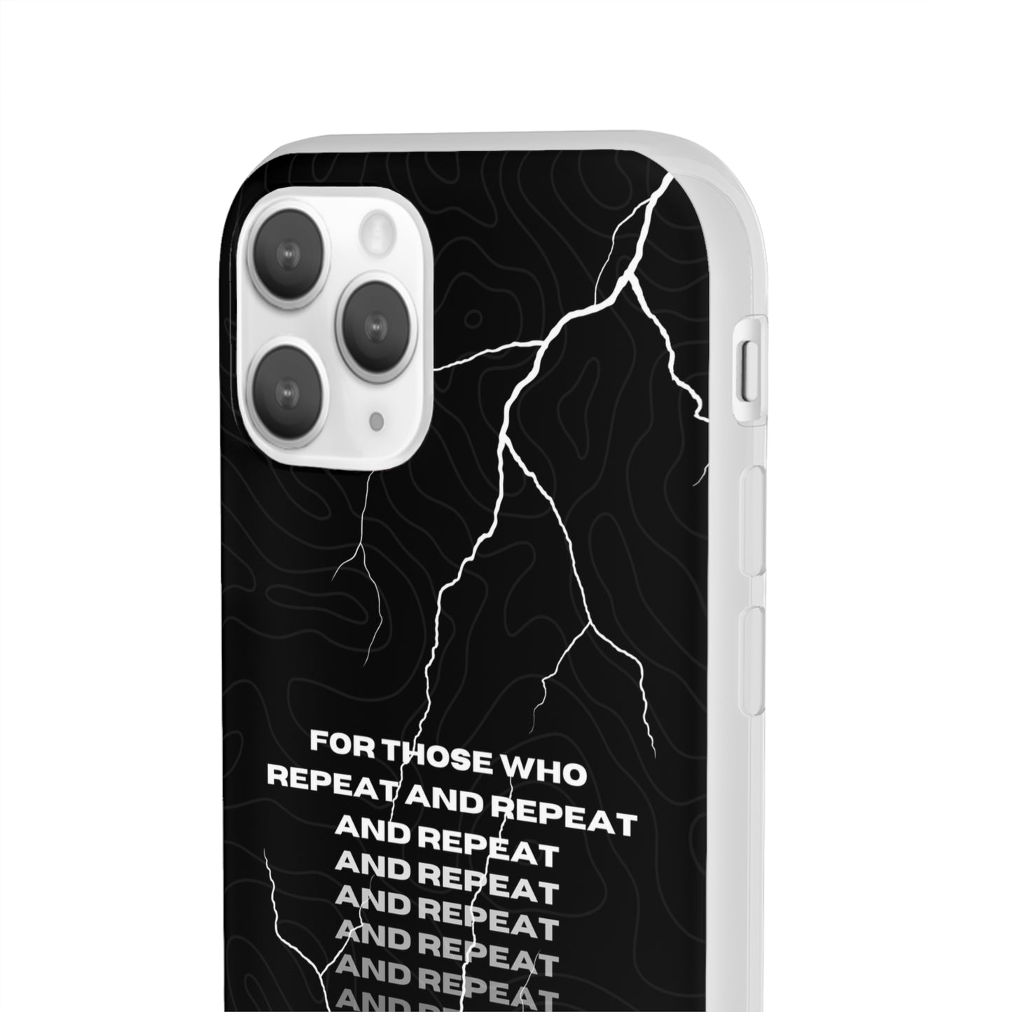 "For those who repeat and repeat..." High Quality Phone Case