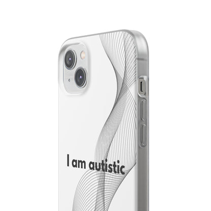 "I am autistic" High Quality Phone Case