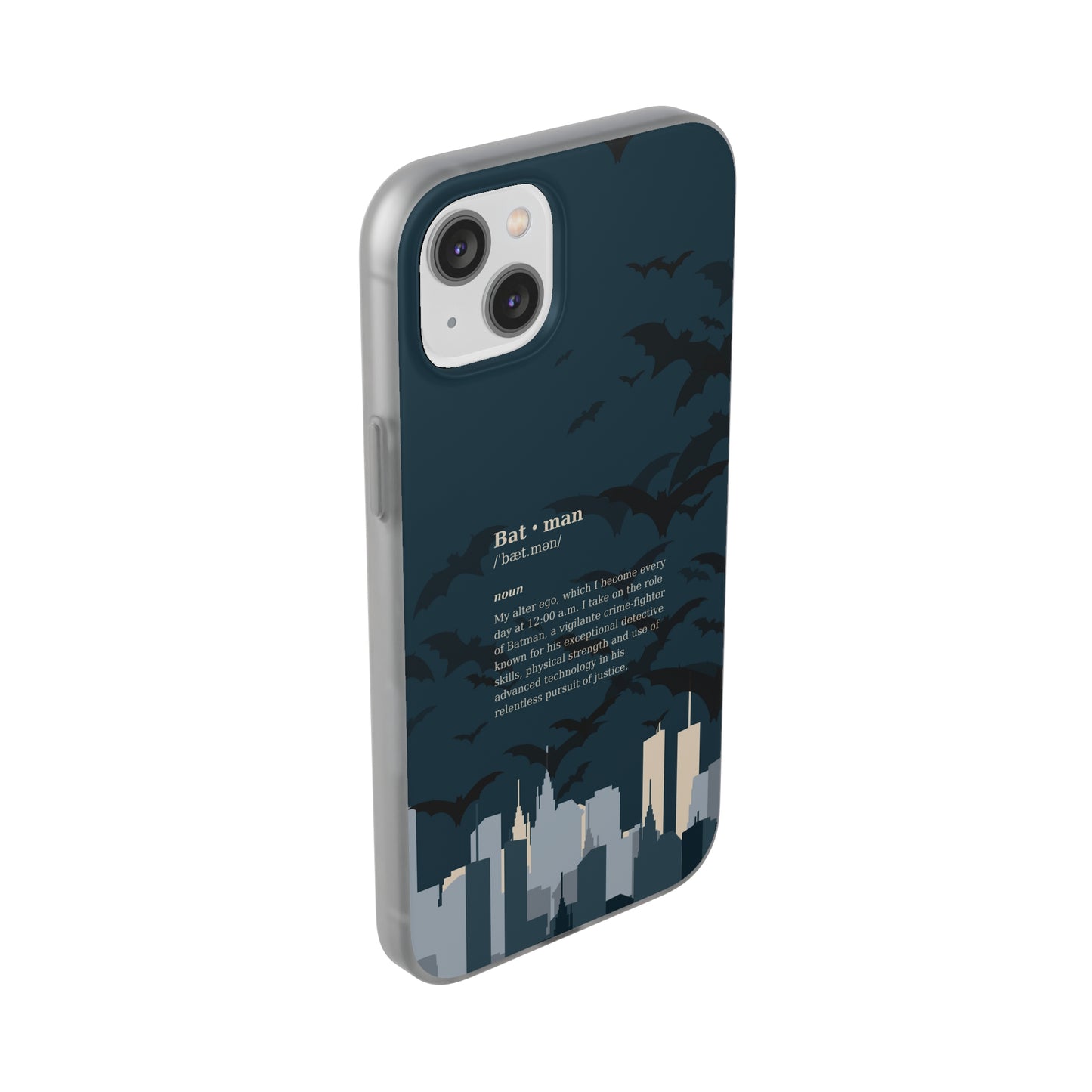 "Batman Definition" High Quality Phone Case