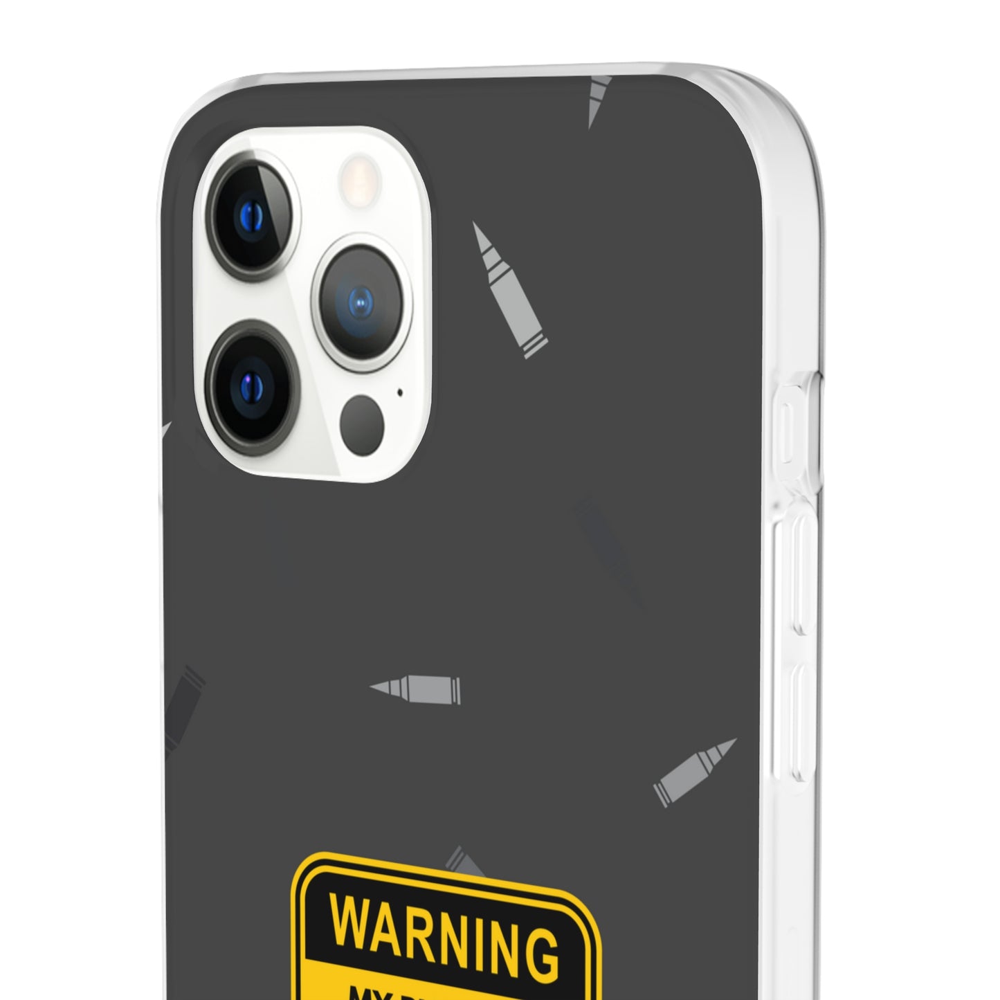 "Warning, my phone is not the only thing in my pocket" High Quality Phone Case