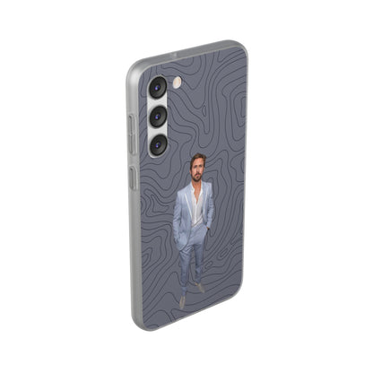 "Ryan Gosling blue" High Quality Phone Case