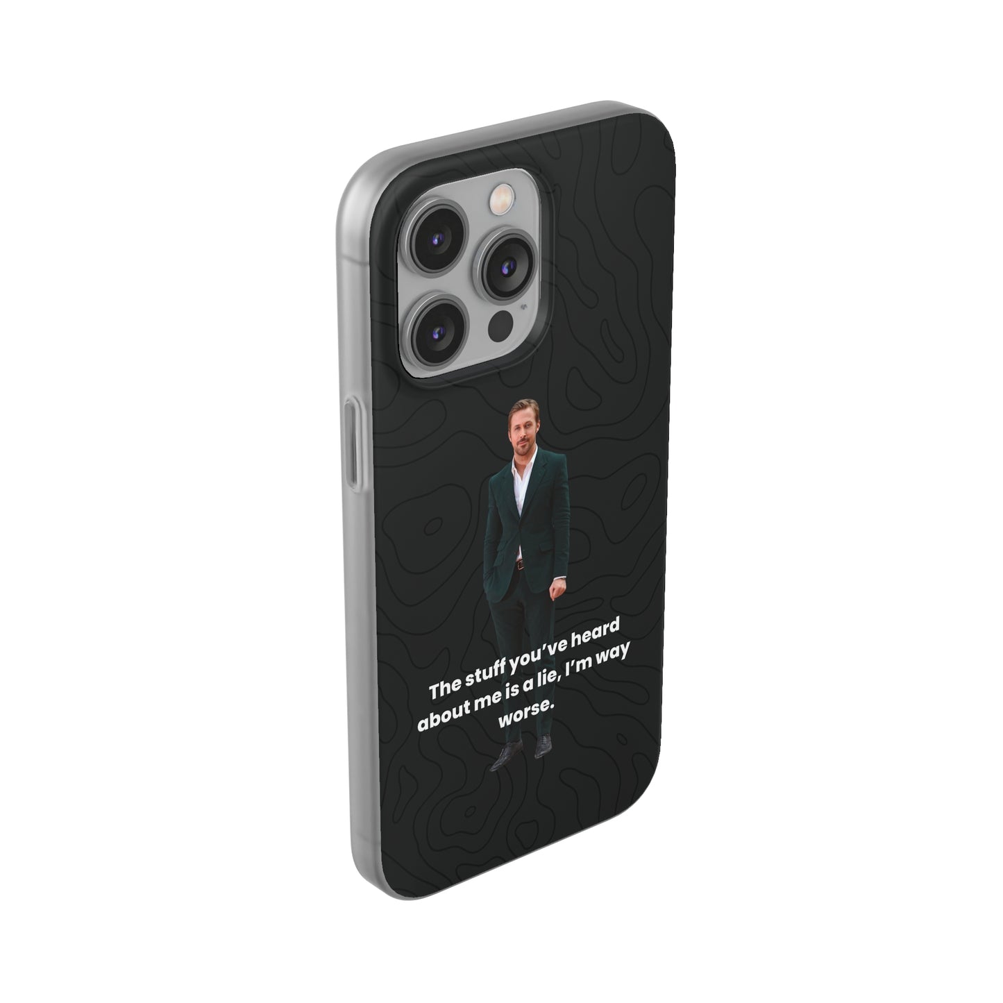 "The stuff you've heard about me..." High Quality Phone Case