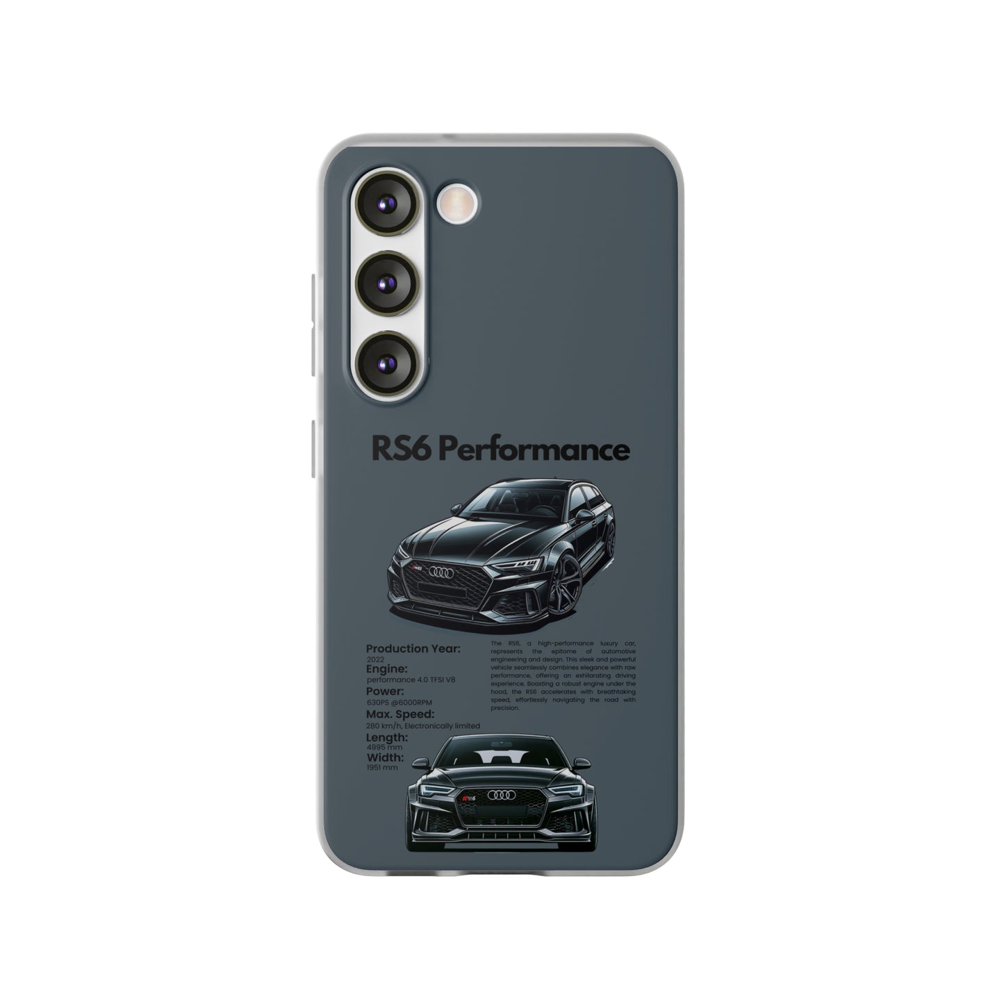 "RS6 Performance" High Quality Phone Case