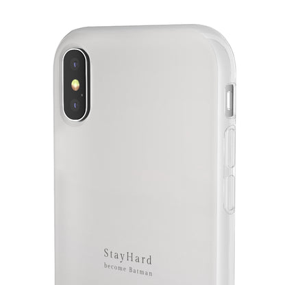 "Stay Hard become Batman" High Quality Phone Case