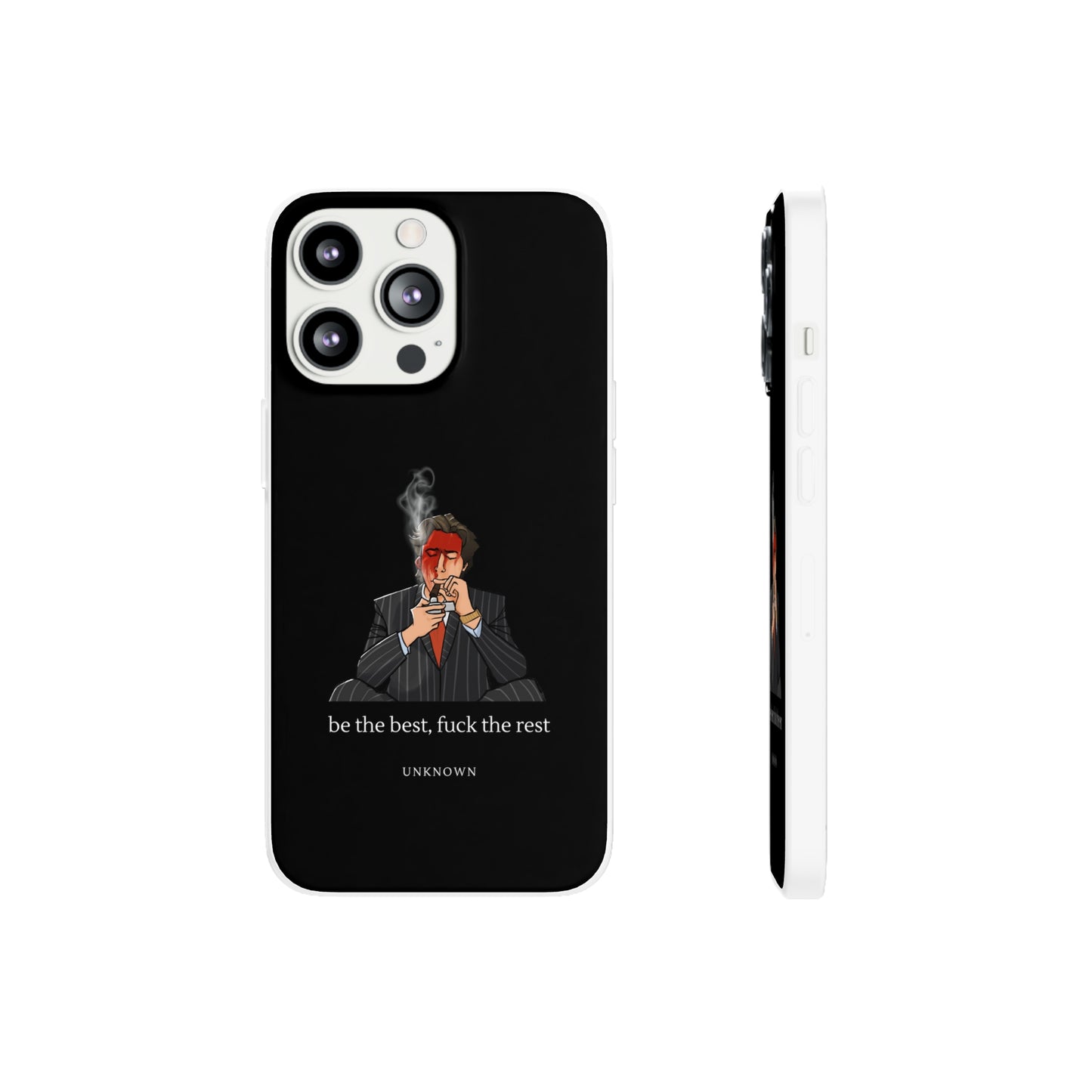 "Be the best, fuck the rest" High Quality Phone Case