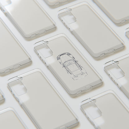 "Car Blueprint" High Quality Phone Case