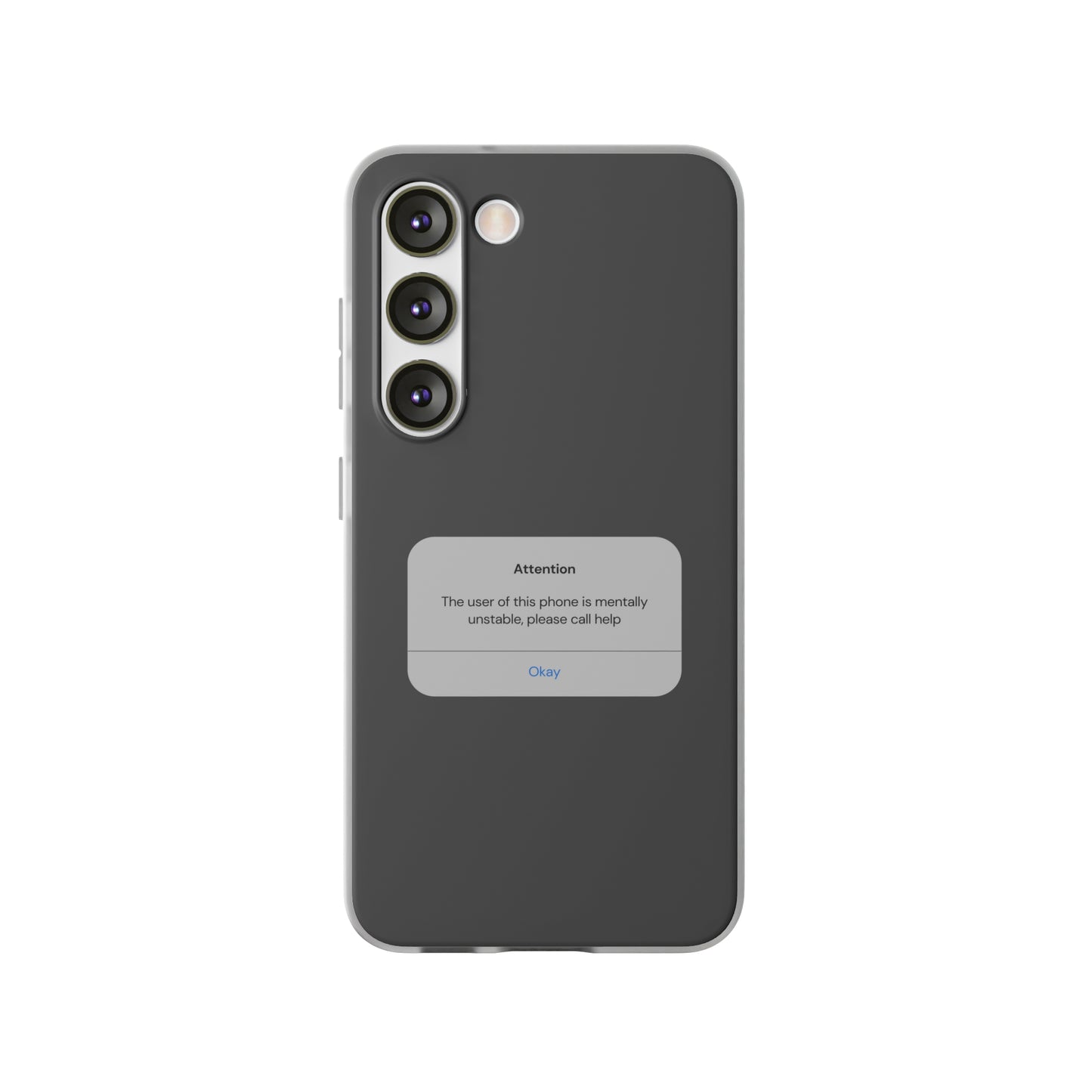 "Attention Notification" High Quality Phone Case