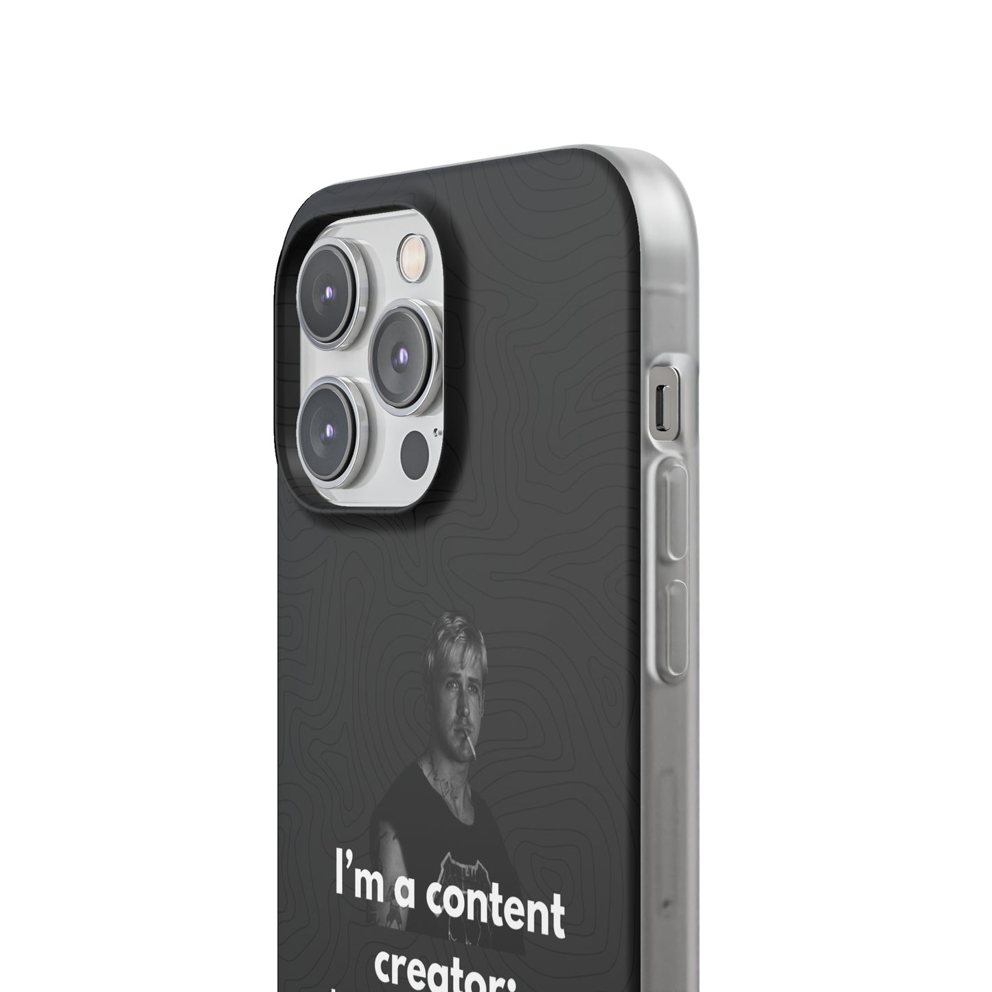 "I'm a content creator" High Quality Phone Case