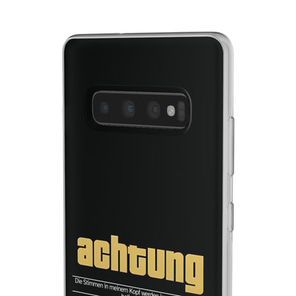 "Achtung (Stimmen)" High Quality Phone Case