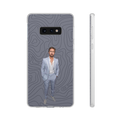 "Ryan Gosling blue" High Quality Phone Case