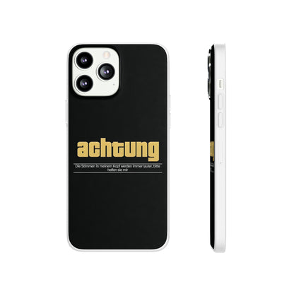 "Achtung (Stimmen)" High Quality Phone Case