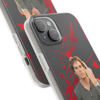 Dexter Middle Finger High Quality Phone Case