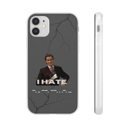 "I hate -. .. --. --. . .-. ... " High Quality Phone Case