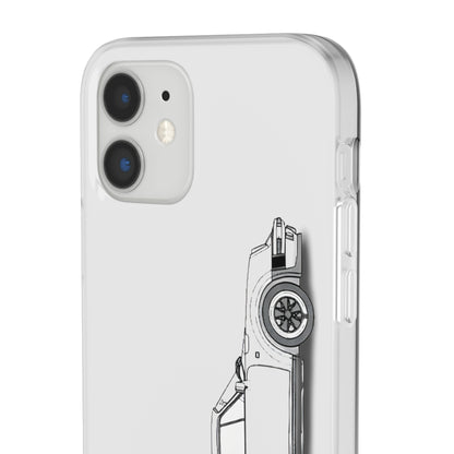 "Car Blueprint 2" High Quality Phone Case