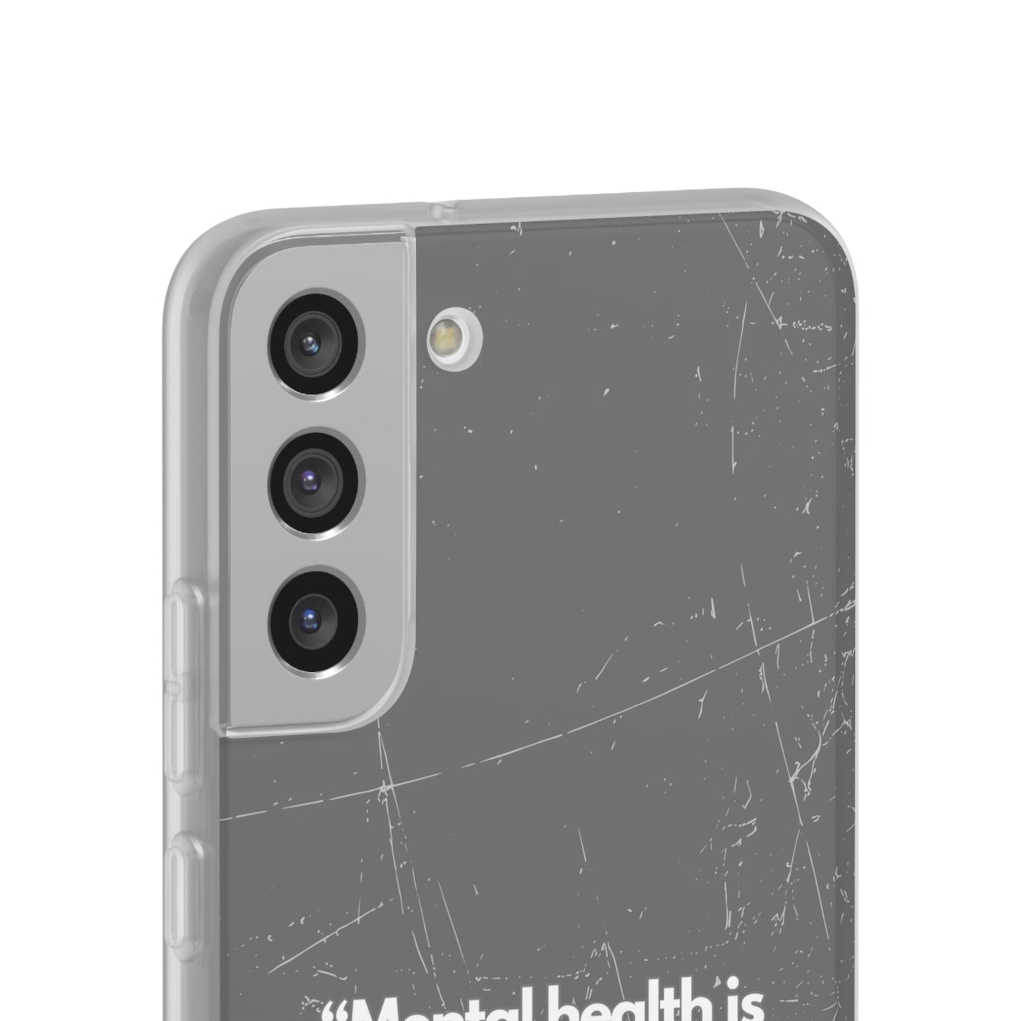 "Mental health is overrated" High Quality Phone Case