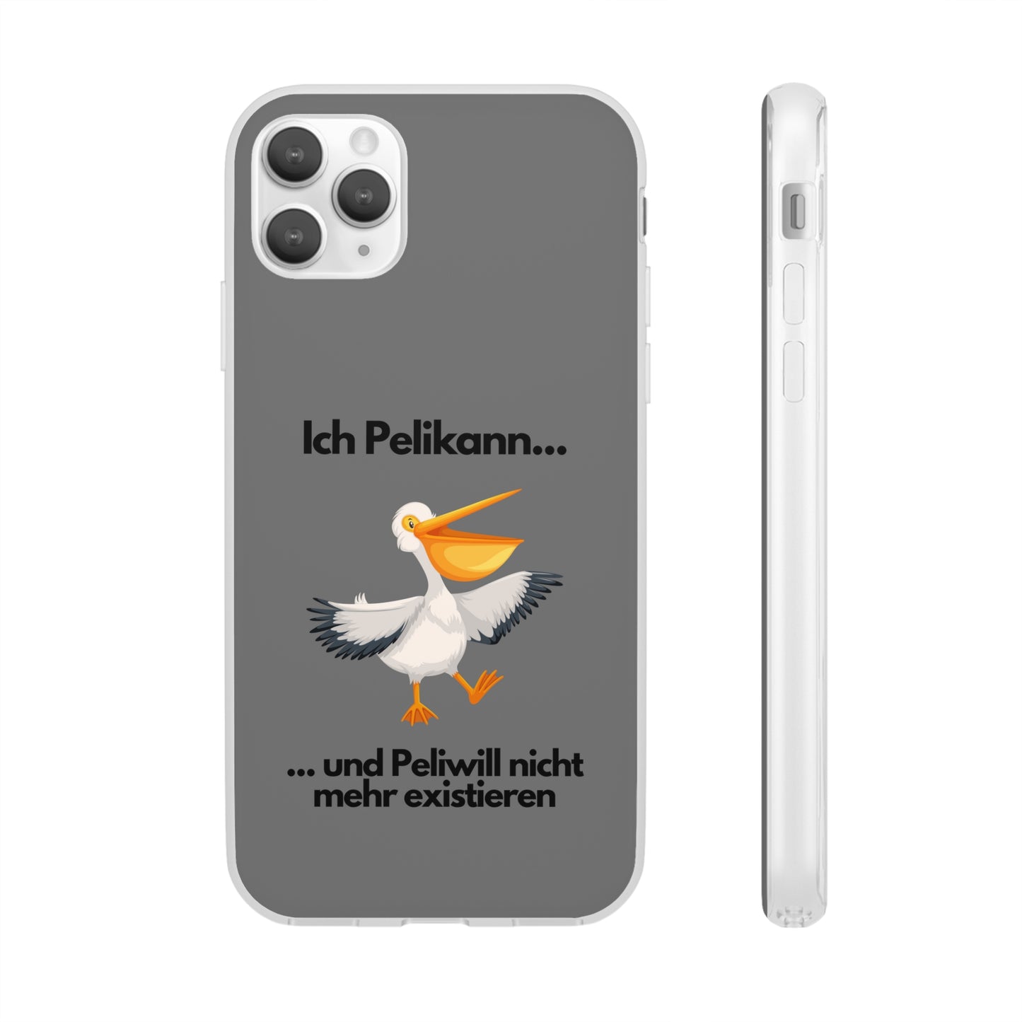 "Ich Pelikann..." High Quality Phone Case