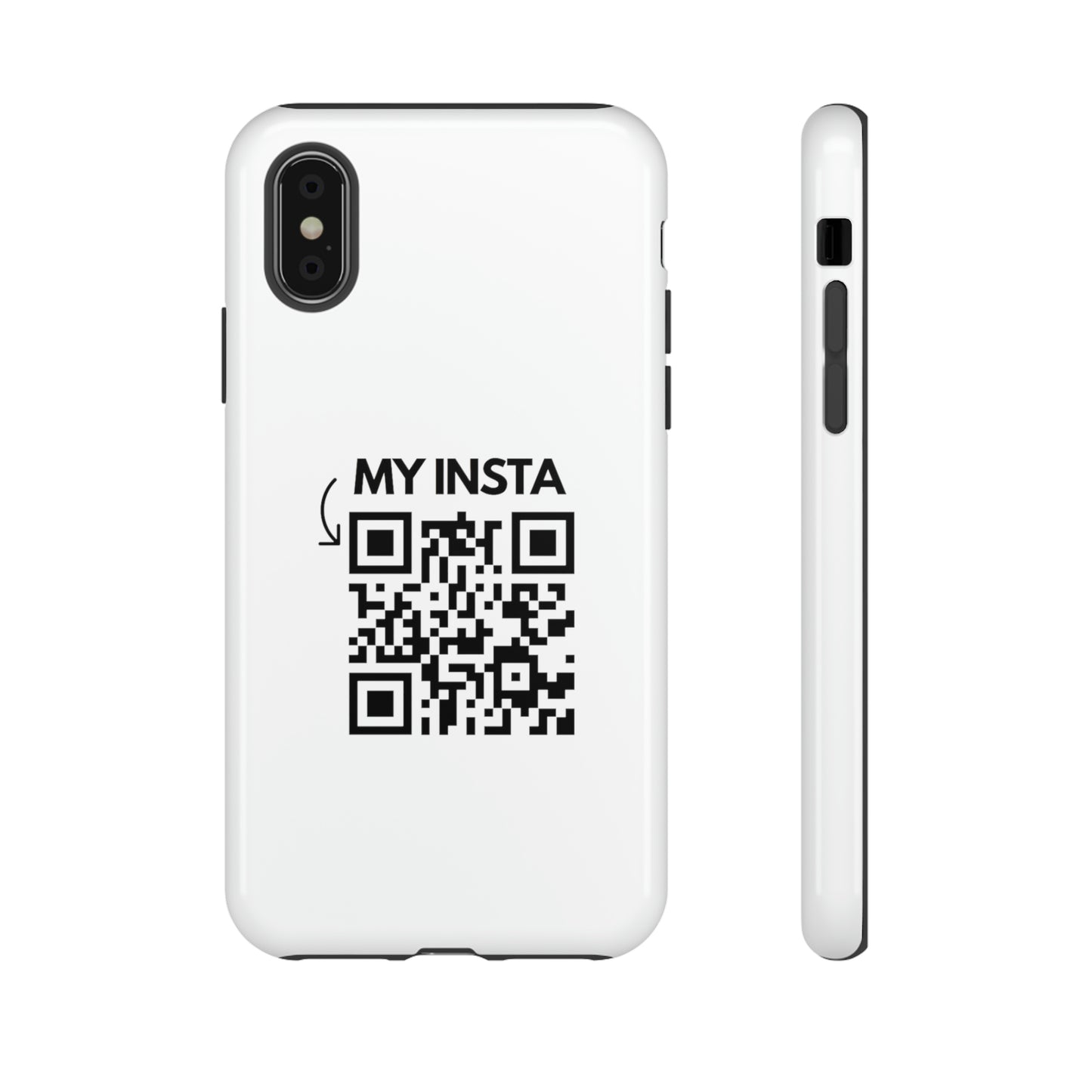 "Scan for Rick Roll" Premium Quality Phone Case