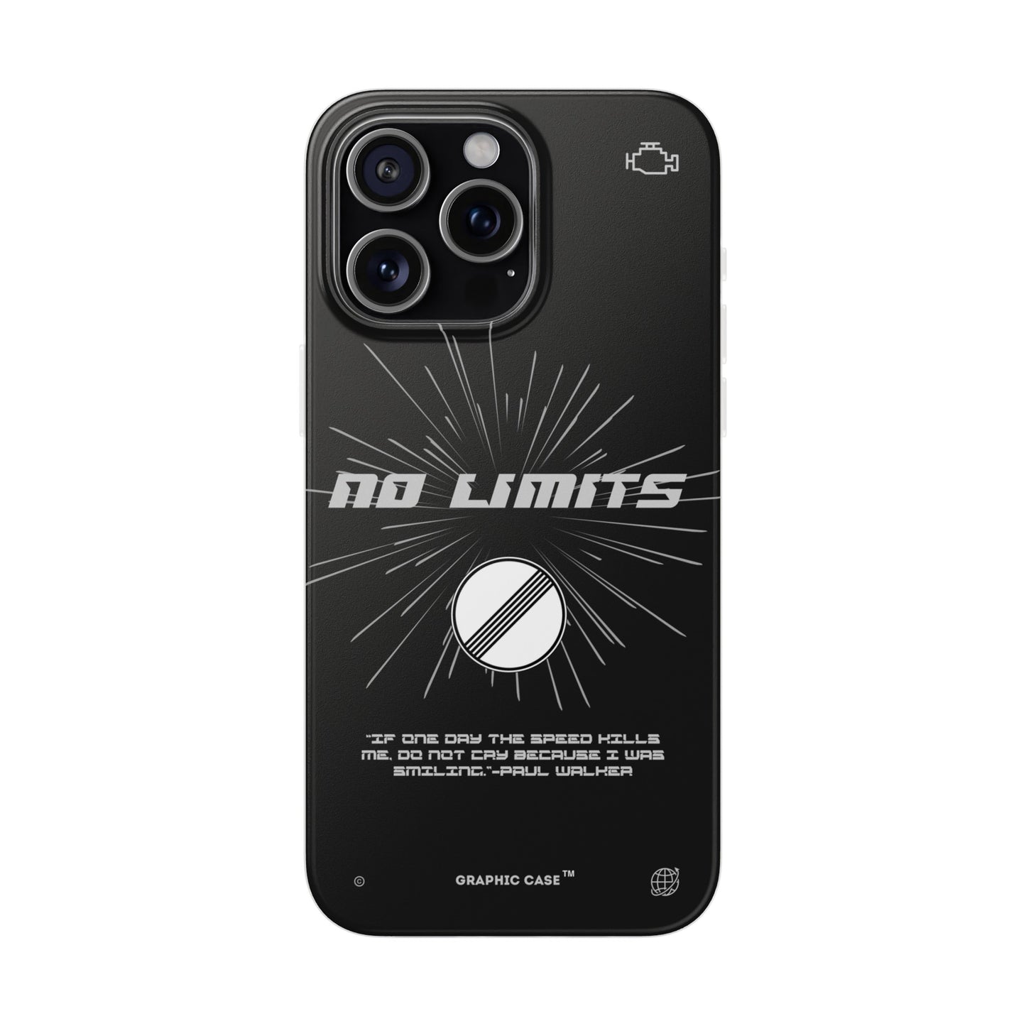 "No limits" High Quality Phone Case